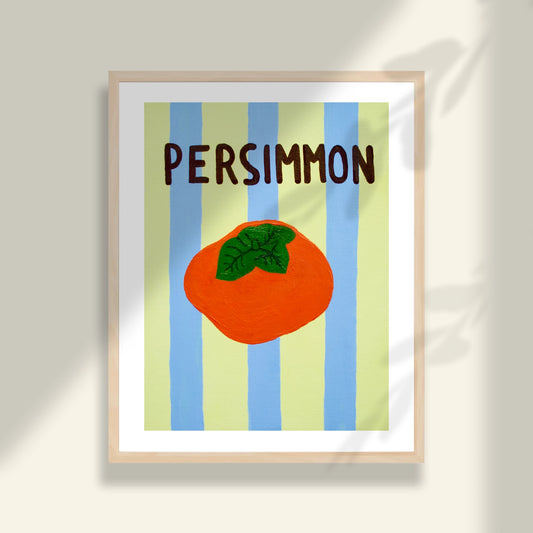 Persimmon Art Print