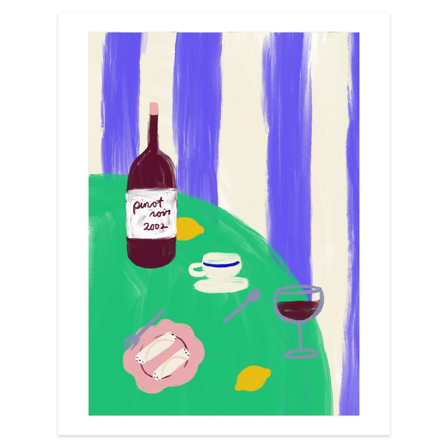 Pinot Noir Art Print