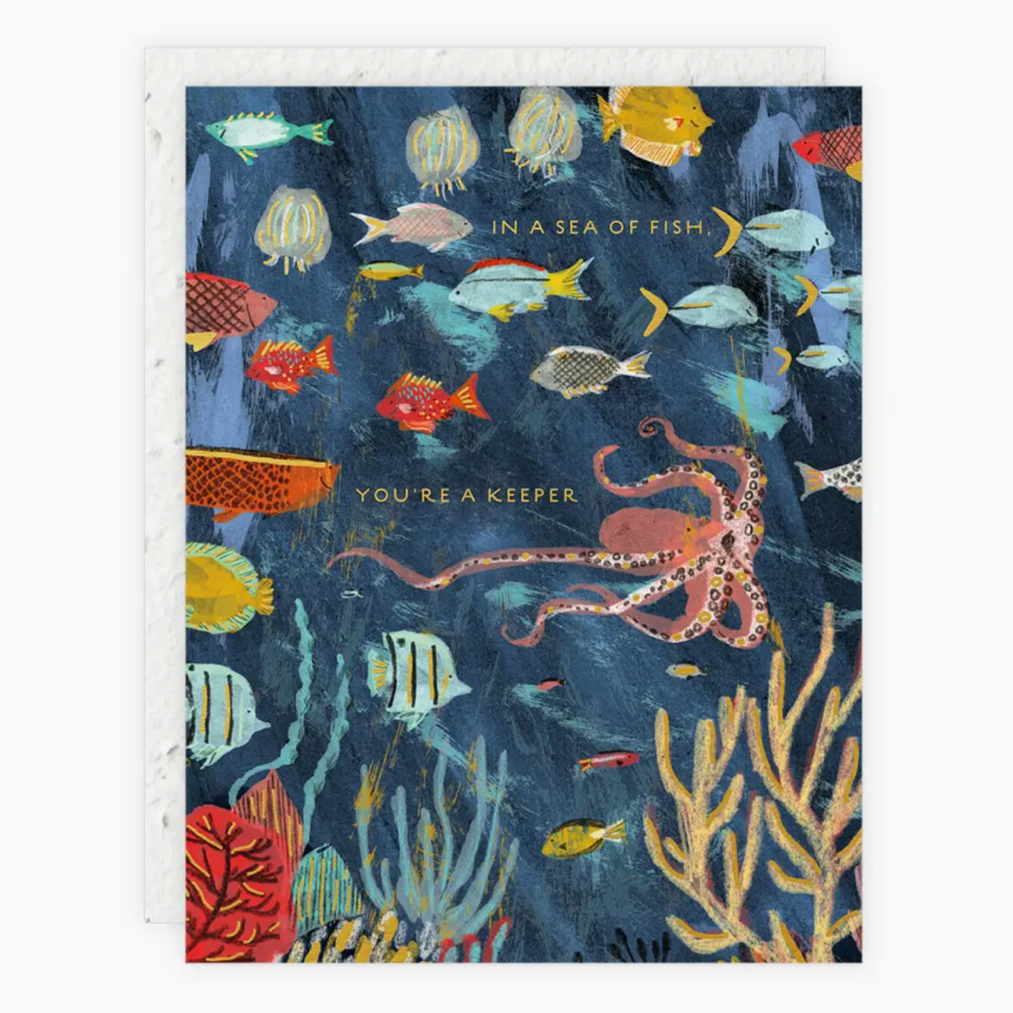 You're A Keeper - Love Card