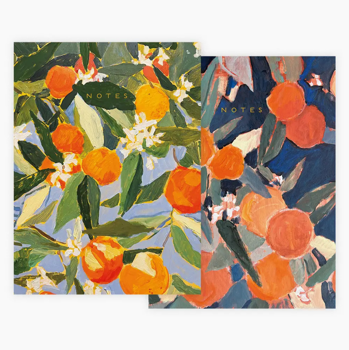 Sunny Oranges Notebook Set