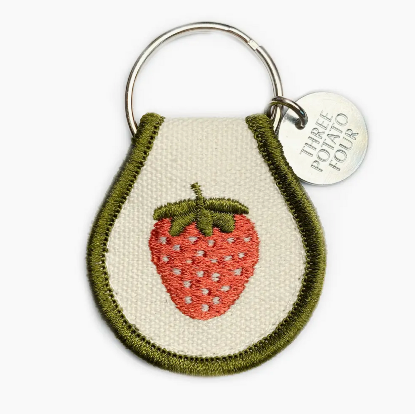 Patch Keychain - Strawberry