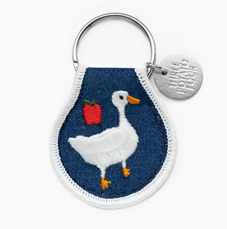 Patch Keychain - Cottage Goose