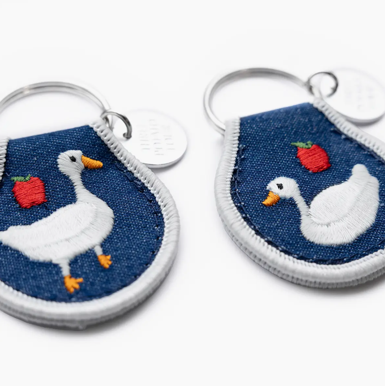 Patch Keychain - Cottage Goose