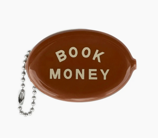 Book Money Coin Pouch (Brown)