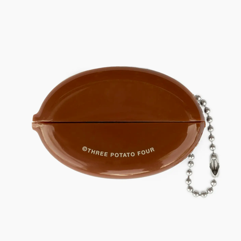 Coin Pouch - Book Money (Brown)