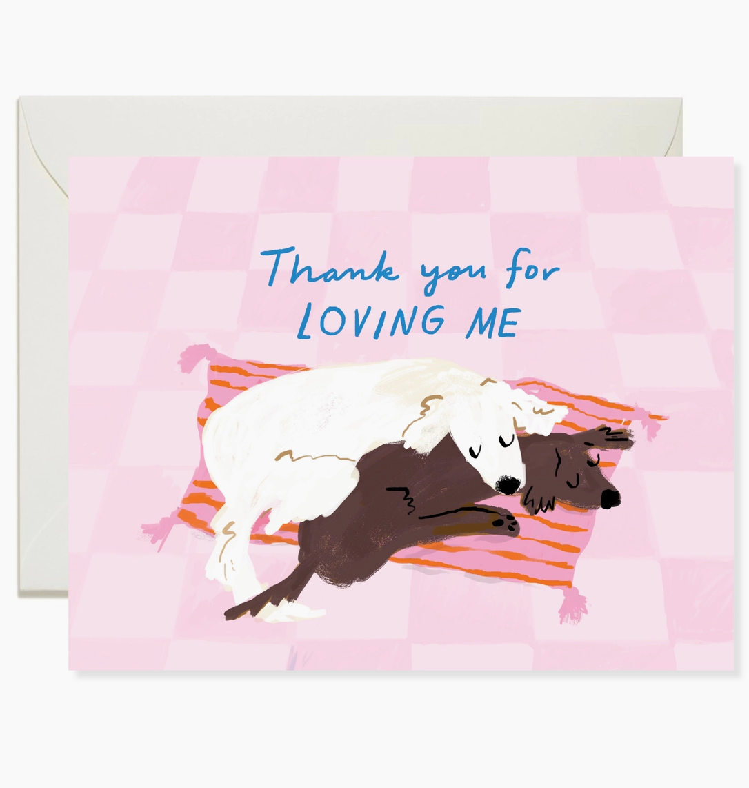 Snuggle Dogs - Card