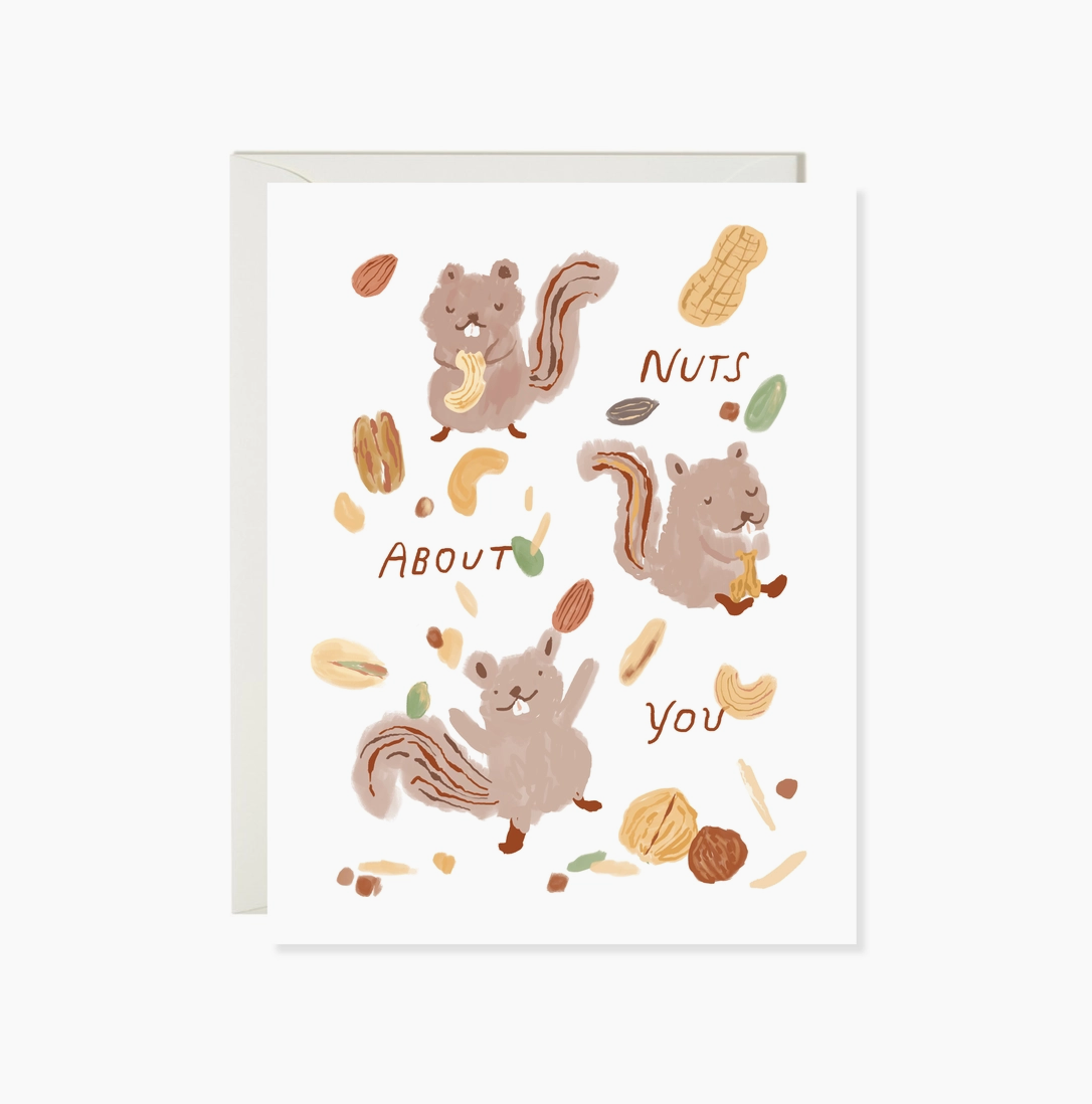 Nuts About You - Card