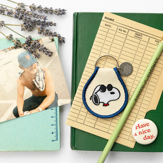 Three Potato Four X Peanuts® Joe Cool Patch Keychain