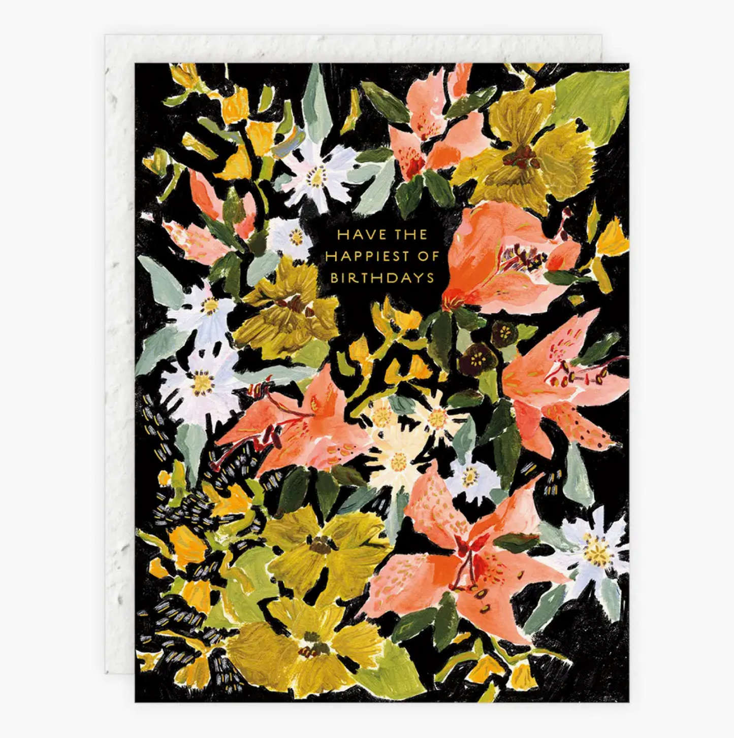 Vintage Floral - Birthday Card