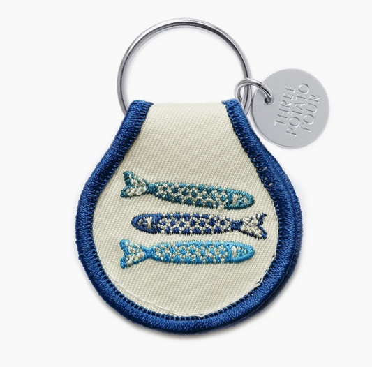 Patch Keychain - Tinned Fish