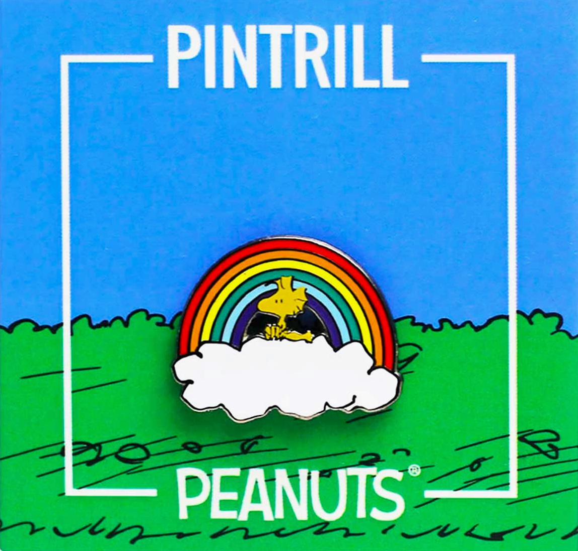 Woodstock Rainbow Pin