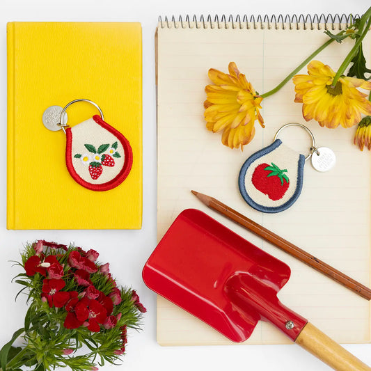 Tomato Patch Keychain